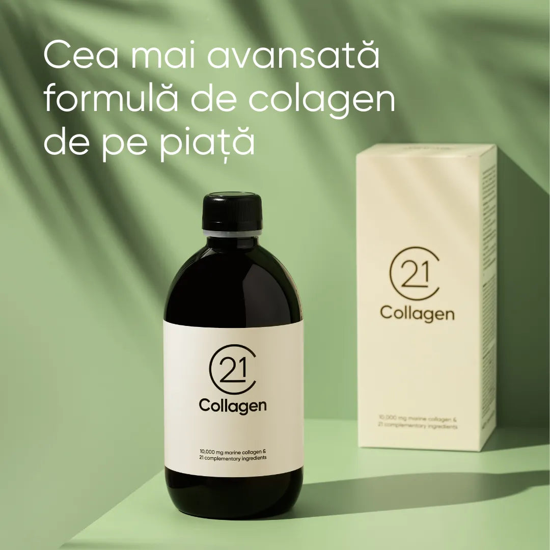 Colagen Marin Lichid Hidrolizat 480ml – 10000mg - 21collagen