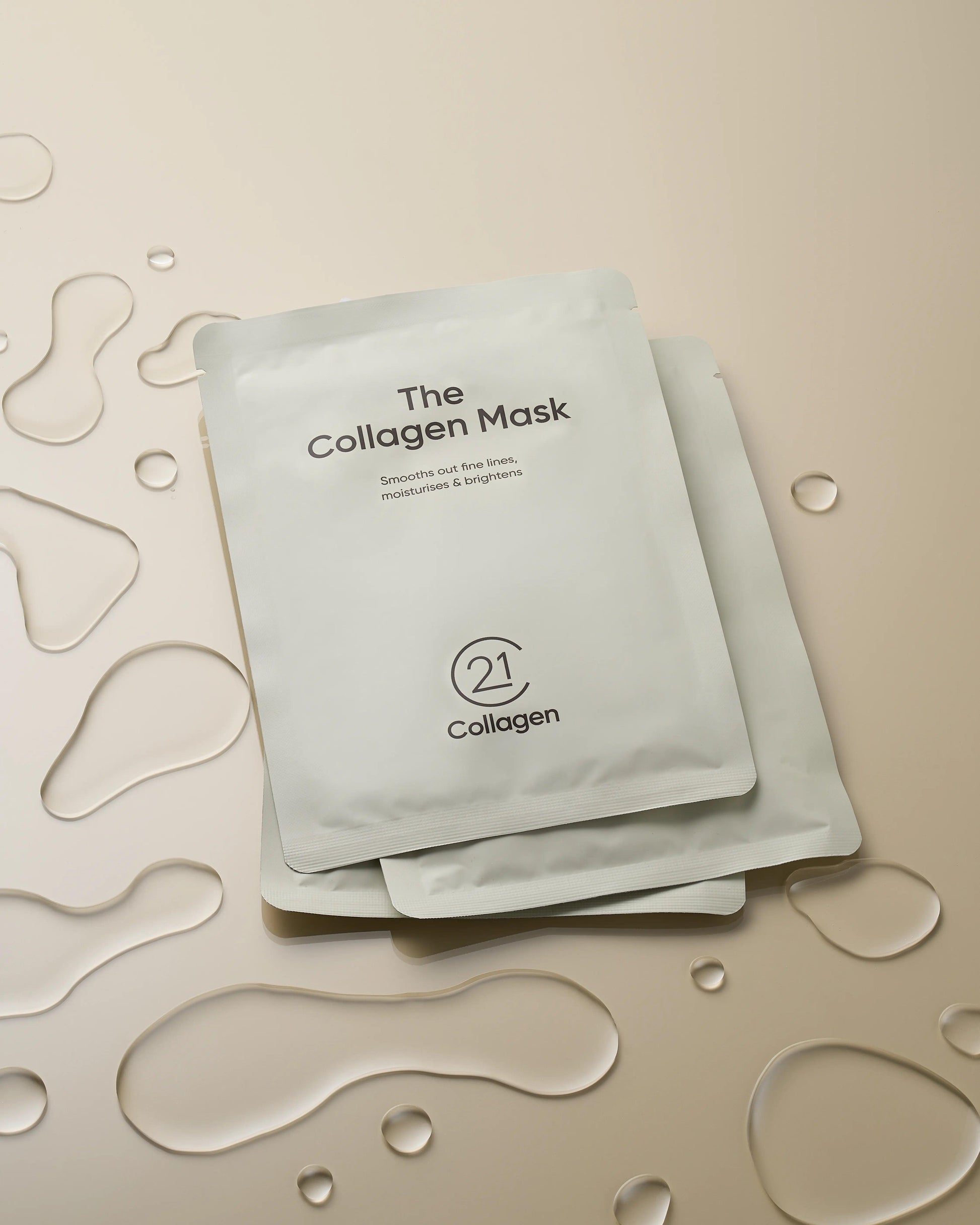 Mască de față hidratantă cu colagen - 21collagen