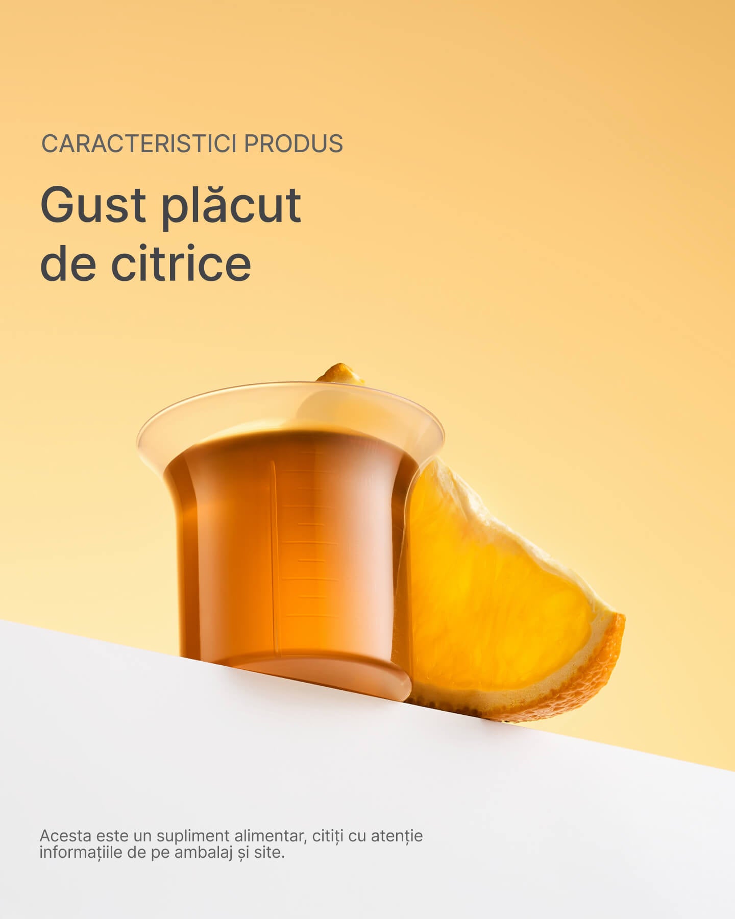 Colagen Gust - Colagen Marin Hidrolizat Premium cu gust placut de citrice.