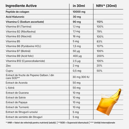 Colagen Marin Lichid Hidrolizat 480ml – 10000mg