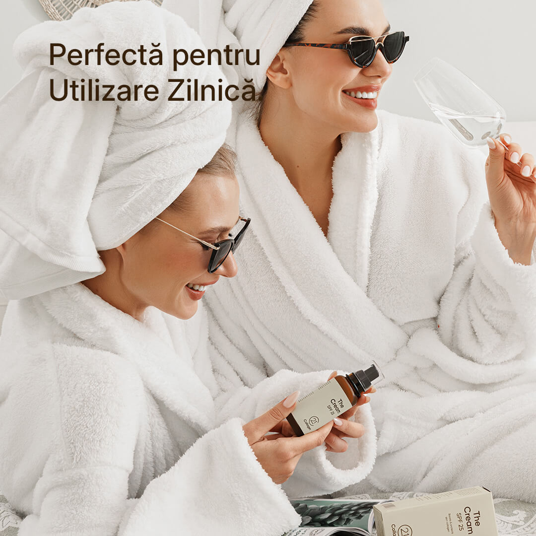 Crema de Zi Anti-Rid cu Protecție SPF şi Colagen