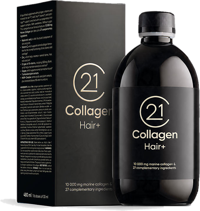 Colagen Marin Lichid Hidrolizat pentru Pǎr 480 ml - 10.000mg-image